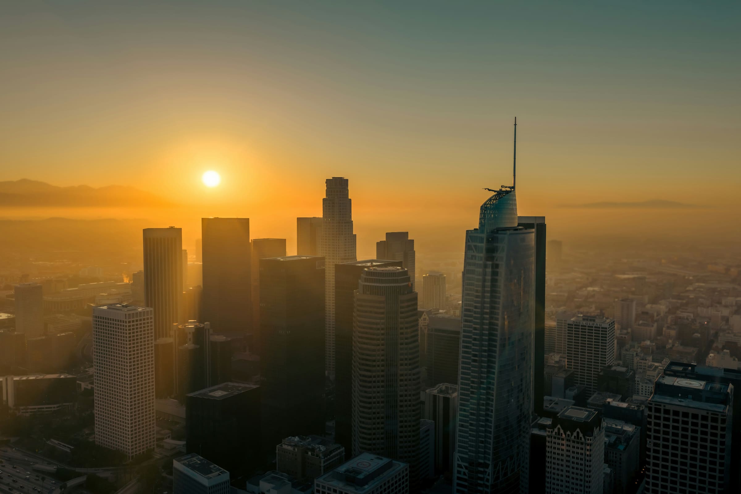 Downtown Los Angeles skyline
